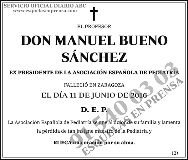 Manuel Bueno Sánchez